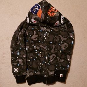 Rare Bape 2015 Christmas Hoodie Space Camo